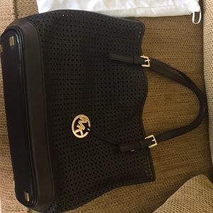 Michael Kors leather tote.  Perfect condition.